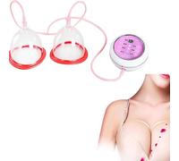 TGPSMDXKV Masajeador eléctrico para el Pecho, máquina para el Aumento y embellecimiento del Pecho, máquina de Terapia de vacío para un Aumento rápido, Terapia de Doble Copa,C