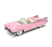 TGRCM-CZ 1/24 Cadillac Eldorado Biarritz Serie de coche, Aleación de zinc Retirar Vehículos Modelo de Coche con Sonido y Luz para Coleccionistas y Niños 3 Años Regalo de Cumpleaños (rosa)