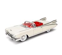 TGRCM-CZ 1/24 Cadillac Eldorado Biarritz serie modelo de coche, aleación de zinc Retirar vehículos modelo de coche con sonido y luz para coleccionistas y niños 3 años de edad Regalo de cumpleaños