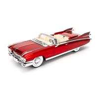TGRCM-CZ 1/24 Cadillac Eldorado Biarritz serie modelo de coche, aleación de zinc Retirar vehículos modelo de coche con sonido y luz para coleccionistas y niños 3 años de edad Regalo de cumpleaños