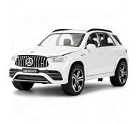 TGRCM-CZ 1/32 Diecast Coche AMG GLE 63S SUV Modelo Coche Pull Back con Sonido y Luz Juguete Coche para Niños Niñas Adultos Regalo (Blanco)