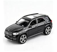 TGRCM-CZ 1/32 Diecast Coche AMG GLE 63S SUV Modelo Coche Pull Back con Sonido y Luz Juguete Coche para Niños Niñas Adultos Regalo (Negro)