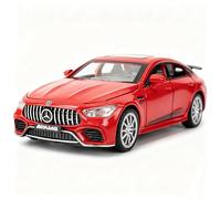 TGRCM-CZ 1/32 Diecast Coche AMG GT63 Modelo Coche Pull Back con Sonido y Luz Juguete Coche para Niños Niñas Adultos Regalo (Rojo)