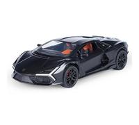 TGRCM-CZ 1/32 Lamborghini Aventador LP700-4 - Coche modelo de aleación de zinc con sonido y luz para coleccionistas y niños a partir de 3 años (negro)