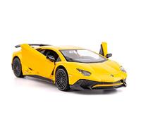 TGRCM-CZ Lamborghini Aventador LP770-4 modelo de coche de fundición a escala 1/36, auto de juguete de aleación de zinc para niños, vehículos de tracción hacia atrás, coche de juguete para niños