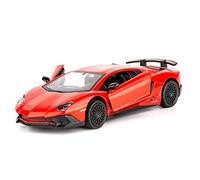 TGRCM-CZ Lamborghini Aventador LP770-4 modelo de coche de fundición a escala 1/36, auto de juguete de aleación de zinc para niños, vehículos de tracción hacia atrás, coche de juguete para niños