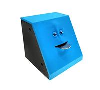 TGRTY Novedad Face Bank Coin Eating Savings Bank Kids Money Saving Collection Piggy Bank, Coin Bank Money Bank con Pilas