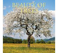 TGSC - Calendario 2026 de Beauty of Trees de 16 meses (septiembre de 2025 a diciembre de 2026), calendario familiar cuadrado de pared 2026 Reino Unido, planificador con cuadrícula grande para