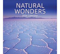 TGSC - Calendario 2026 Natural Wonders 2026 de 16 meses, pared cuadrada 2026 Reino Unido, planificador con cuadrícula grande para organización del hogar u oficina, mundo natural 2026/2025 Reino Unido