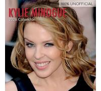 TGSC Kylie Minogue - Calendario 2026 de 16 meses, pared cuadrada familiar 2026, Reino Unido, planificador con cuadrícula grande para organización del hogar u oficina, iconos de celebridades 2026/2025