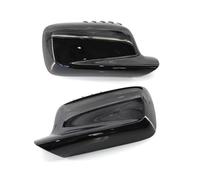 TGUQANM Carcasa Espejo retrovisor Compatible con BMW Serie 3 para E46 1999 2000 2001 2002 2003 2004 2005 2006 Accesorios Tapa De Cubierta De Espejo Retrovisor Fibra De Carbono Negro(Black)