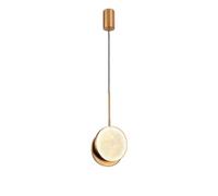 TGVFRIOO Candelabro de mármol LED para sala de estar, comedor, dormitorio, candelabro de luz nórdica, candelabro simple de lujo, utilizado para iluminación de estudio, escalera, bar, cafetería.