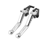 TGVSELPJ Pieza de motocicleta Accesorios Para Motocicletas: Manetas De Control, Palancas Freno Y Embrague Pivotantes Para Honda CB650F 2014-2018 2017 2016 2015(Silver)