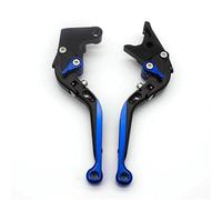 TGVSELPJ Pieza de motocicleta Accesorios Para Motocicletas Manetas De Control, Palancas Freno Y Embrague Pivotantes Para Hyosung Para GTR125 Para GTR 125 2015(Blu)