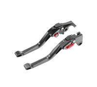 TGVSELPJ Pieza de motocicleta Accesorios Para Motocicletas: Manetas De Control, Palancas Freno Y Embrague Pivotantes Para Kawasaki Z1000 2007 2008 2009 2010 2011-2016(Nero)