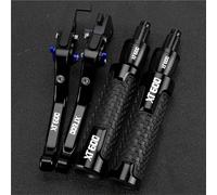 TGVSELPJ Pieza de motocicleta Accesorios Para Motocicletas, Palanca De Freno Y Embrague Ajustables, Puños Manillar Para YAMAHA XT600 XT 600 1984 1985 1986