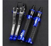TGVSELPJ Pieza de motocicleta Accesorios Para Motocicletas, Palanca De Freno Y Embrague Ajustables, Puños Manillar Para HONDA SH150 SH150i SH 150 150i 2003-2024
