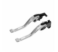 TGVSELPJ Pieza de motocicleta Accesorios Para Motocicletas, Palancas De Freno, Palanca Embrague Ajustable Para Yamaha MT09 MT-09 MT 09 MT-07 MT07 TRACER 2014-2016(Silver)