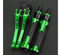 TGVSELPJ Pieza de motocicleta Accesorios Piezas De Motocicleta Para KAWASAKI Para NINJA400 Para NINJA 400 Z400 Z 2023 2024 2022 2021 2020 2019 2018 Palancas Manillar Plegables(Vert)