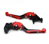TGVSELPJ Pieza de motocicleta Embrague De Freno Motocicleta Para Kawasaki Para Ninja 636 ZX6R ZX-6R 2007-2017 2016 2015 2014, Manija Extendida Plegable CNC Modificada(Red 3)