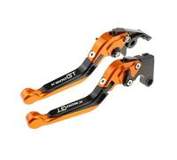 TGVSELPJ Pieza de motocicleta Mandos De Control Para Motocicleta: Palancas Freno Y Embrague Pivotantes Ajustables Para BMW K1600GT/GTL/B 2011-2016(Orange)