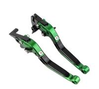 TGVSELPJ Pieza de motocicleta Maneta De Freno Y Embrague Extensible, Plegable Ajustable CNC Para Motocicleta Para LONCIN Para VOGE 300DS 300 DS(Green 1)