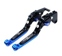 TGVSELPJ Pieza de motocicleta Maneta De Freno Y Embrague Extensible Plegable Ajustable CNC Para YAMAHA TRACER 900 GT TRACER900 Tracer 900GT 2018-2019(Blue1)