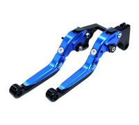 TGVSELPJ Pieza de motocicleta Maneta De Freno Y Embrague Extensible, Plegable Ajustable, Fabricada En CNC, Para Kawasaki Para Ninja 650 ABS, Para KRT Para Edición 2017-2021(Blue3)