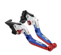 TGVSELPJ Pieza de motocicleta Maneta De Freno Y Embrague Plegable Aluminio CNC Para Motocicleta Para YAMAHA MT-09 SP Tracer 900 9 GT MT 09 MT09 2021-2023(Blue 4)