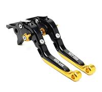 TGVSELPJ Pieza de motocicleta Maneta De Freno Y Embrague Plegable Aluminio CNC Para Motocicleta Para YAMAHA MT-09 SP Tracer 900 9 GT MT 09 MT09 2021-2023(Gold 2)