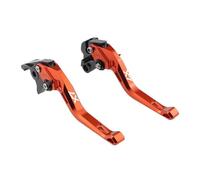 TGVSELPJ Pieza de motocicleta Manetas De Control Para Motocicleta, Palancas Freno Y Embrague Cortas, Accesorios Para Moto Para Piaggio X7 2021-2023 2022(Orange)