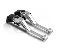TGVSELPJ Pieza de motocicleta Manetas De Freno Para Manillar Motocicleta, Piezas, Pivote, Embrague, Control Para Yamaha R6S Para Canadá Para VERSION 2007-2009(Silver)