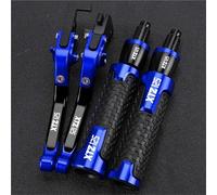 TGVSELPJ Pieza de motocicleta Manetas De Freno Y Embrague Ajustables Plegables Para Motocicletas, Puños Manillar Para YAMAHA XTZ125 XTZ 125 2003-2016