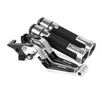 TGVSELPJ Pieza de motocicleta Manetas De Freno Y Embrague Para Motocicletas, Ajustables, Plegables Extensibles. Para Yamaha XMAX250 X-MAX 250 XMAX All Years(Black8)