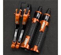 TGVSELPJ Pieza de motocicleta Manetas De Freno Y Embrague Plegables, Extensibles Ajustables Para Motocicletas. Puños Con Extremos Para Kawasaki Para NINJA 300 ABS Z300 2013-2024