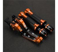 TGVSELPJ Pieza de motocicleta Manetas De Freno Y Embrague Plegables, Extensibles Ajustables Para Motocicletas, Con Extremos Agarre Para Honda CB190R (2015-2019)