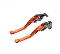 TGVSELPJ Pieza de motocicleta Palanca De Freno Y Embrague Ajustable Para Motocicleta Para Kawasaki Z1000SX Z 1000SX Z1000 SX/Tourer 2011-2016(Orange)
