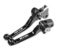 TGVSELPJ Pieza de motocicleta Palanca De Freno Y Embrague Pivotante Ajustable Para Motocicleta Para Suzuki DRZ400SM DR-Z DRZ 400 SM 2000-2017 2016 2015 2014 2013 2012(Nero)
