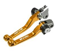 TGVSELPJ Pieza de motocicleta Palanca De Freno Y Embrague Pivotante Ajustable Para Motocicleta Para Suzuki DRZ400SM DR-Z DRZ 400 SM 2000-2017 2016 2015 2014 2013 2012(Jaune)