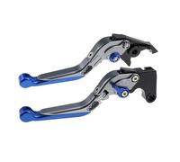 TGVSELPJ Pieza de motocicleta Palancas De Embrague Pivotantes, Manijas Control, Piezas Motocicleta, Palanca Freno Ajustable Para KAWASAKI Para NINJA 1000/Tourer/Z1000SX 2017-2018(Blu)