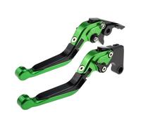 TGVSELPJ Pieza de motocicleta Palancas De Embrague Pivotantes, Manijas Control, Piezas Motocicleta, Palanca Freno Ajustable Para KAWASAKI Z1000SX 2019-2023(Vert)