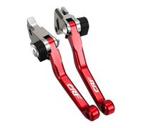 TGVSELPJ Pieza de motocicleta Palancas De Embrague Pivotantes, Manijas Control, Piezas Motocicleta, Palanca Freno Ajustable Para HONDA CRF250F 2019-2020 CRF150F 230F 2003-2017(Red CRF250F 2019-2020)