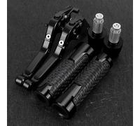 TGVSELPJ Pieza de motocicleta Palancas De Manillar Ajustables Plegables Para KAWASAKI VN 650 Para VULCAN S VN650 2015 2016 2017 2018 2019 2020-2024 Piezas Accesorios Para Motocicletas(Nero)