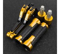 TGVSELPJ Pieza de motocicleta Palancas De Manillar Ajustables Plegables Para KAWASAKI VN 650 Para VULCAN S VN650 2015 2016 2017 2018 2019 2020-2024 Piezas Accesorios Para Motocicletas(Jaune)