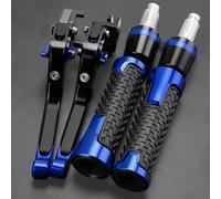 TGVSELPJ Pieza de motocicleta Puños De Manillar Tapa Extremo Palanca Embrague Freno Para HONDA Para Integra 700 750 S 750D DCT 2018 2017 2016 2015 2014 Accesorios Motocicleta(Blu)