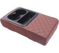 TGYHUJIK Cojín de la Caja del reposabrazos de la Consola del Centro del Coche para Jaguar XK 2006-2015 Cubierta de la Almohadilla del reposabrazos Apoyo al Brazo,C