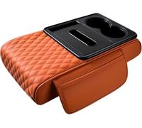 TGYHUJIK Cojín Multifuncional de la Caja de Almacenamiento del reposabrazos del Coche para Benz E Class Cabriolet 2010-2012 Auto Armrest Pad,D