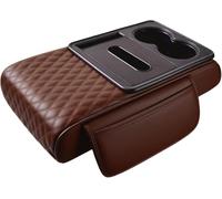 TGYHUJIK Cojín Multifuncional de la Caja de Almacenamiento del reposabrazos del Coche para Nissan NV200 223 2009-2025 Auto Armrest Pad,A