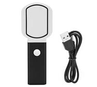 TH - 7018FX Lupa de Mano con luz LED, Herramienta de Aumento Plegable 10X / 25X, Lupa de Doble Lente con lámparas UV y LED para reparación de electrónica, Lectura y