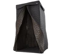 TH000 Cabina vocal portátil - Equipo de grabación de audio sin eco para estudio en casa, ideal para grabación de voz, podcasts y voces (negro completo, XL)